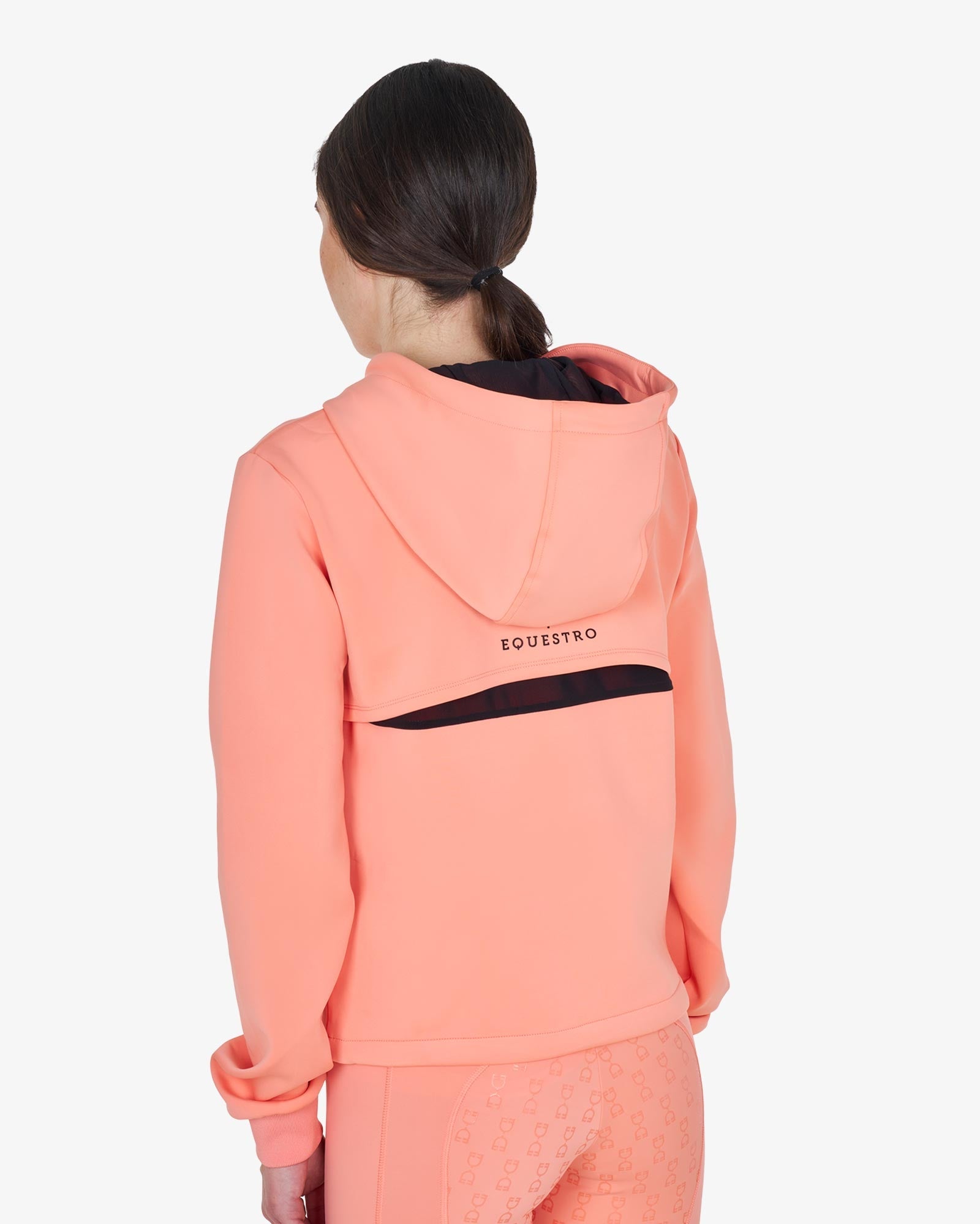 Equestro Cut Out Hoodie Dames Dames Truien & Sweaters - Maddelin Equestrian Equestro