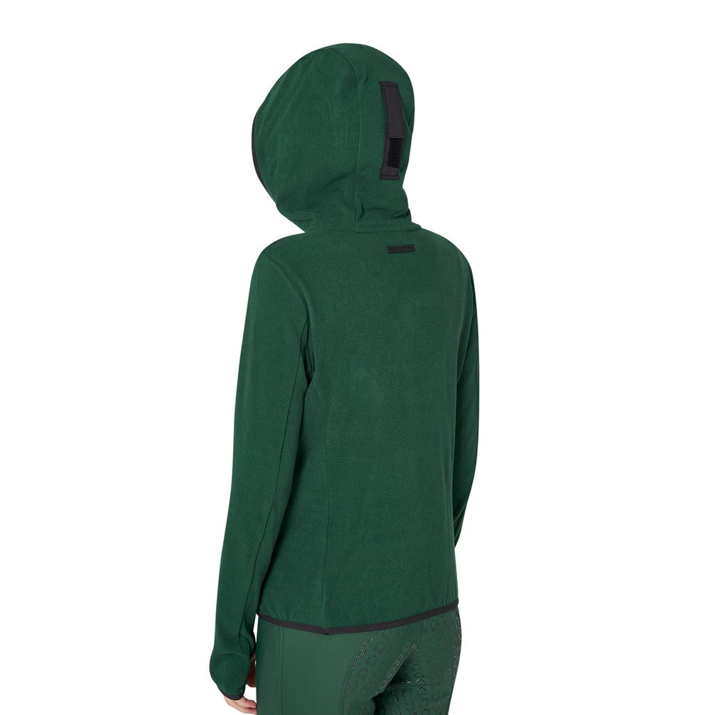 Equestro Dames Fleece Hoodie met Rits Dames Truien & Sweaters - Maddelin Equestrian