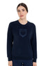Equestro Dames Fleece Sweater met Ronde Hals Dames Truien & Sweaters - Maddelin Equestrian