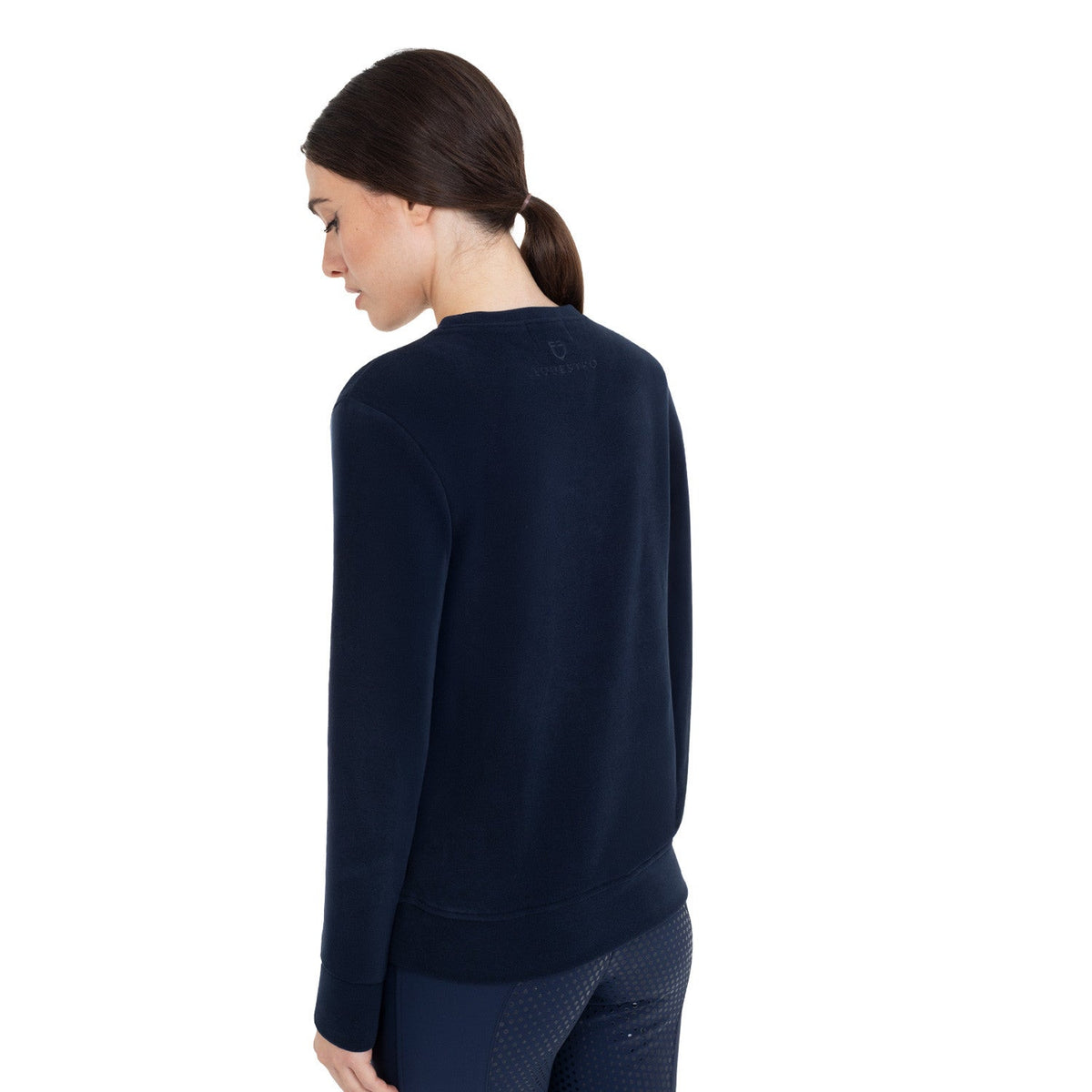 Equestro Dames Fleece Sweater met Ronde Hals Dames Truien & Sweaters - Maddelin Equestrian