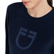 Equestro Dames Fleece Sweater met Ronde Hals Dames Truien & Sweaters - Maddelin Equestrian