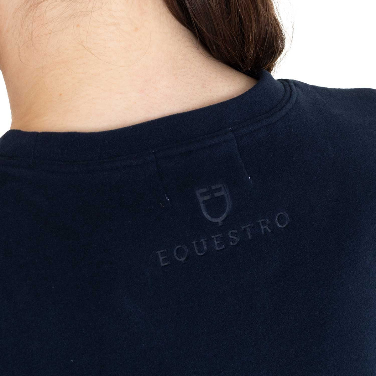 Equestro Dames Fleece Sweater met Ronde Hals Dames Truien & Sweaters - Maddelin Equestrian