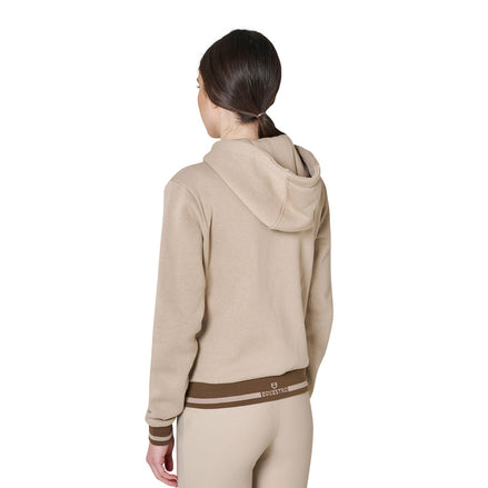 Equestro Dames Hoodie met Rits en Capuchon Dames Truien & Sweaters - Maddelin Equestrian