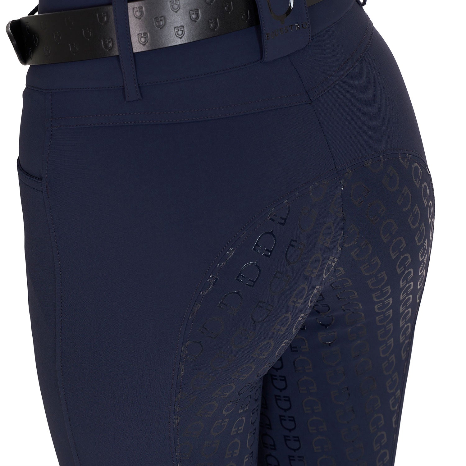 Equestro Dames Rijbroek – Hoge Taille Full Grip Dames Rijbroeken - Maddelin Equestrian Equestro