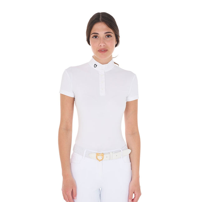 Equestro Dames Wedstrijdpolo Sally Wedstrijdshirts - Maddelin Equestrian Equestro