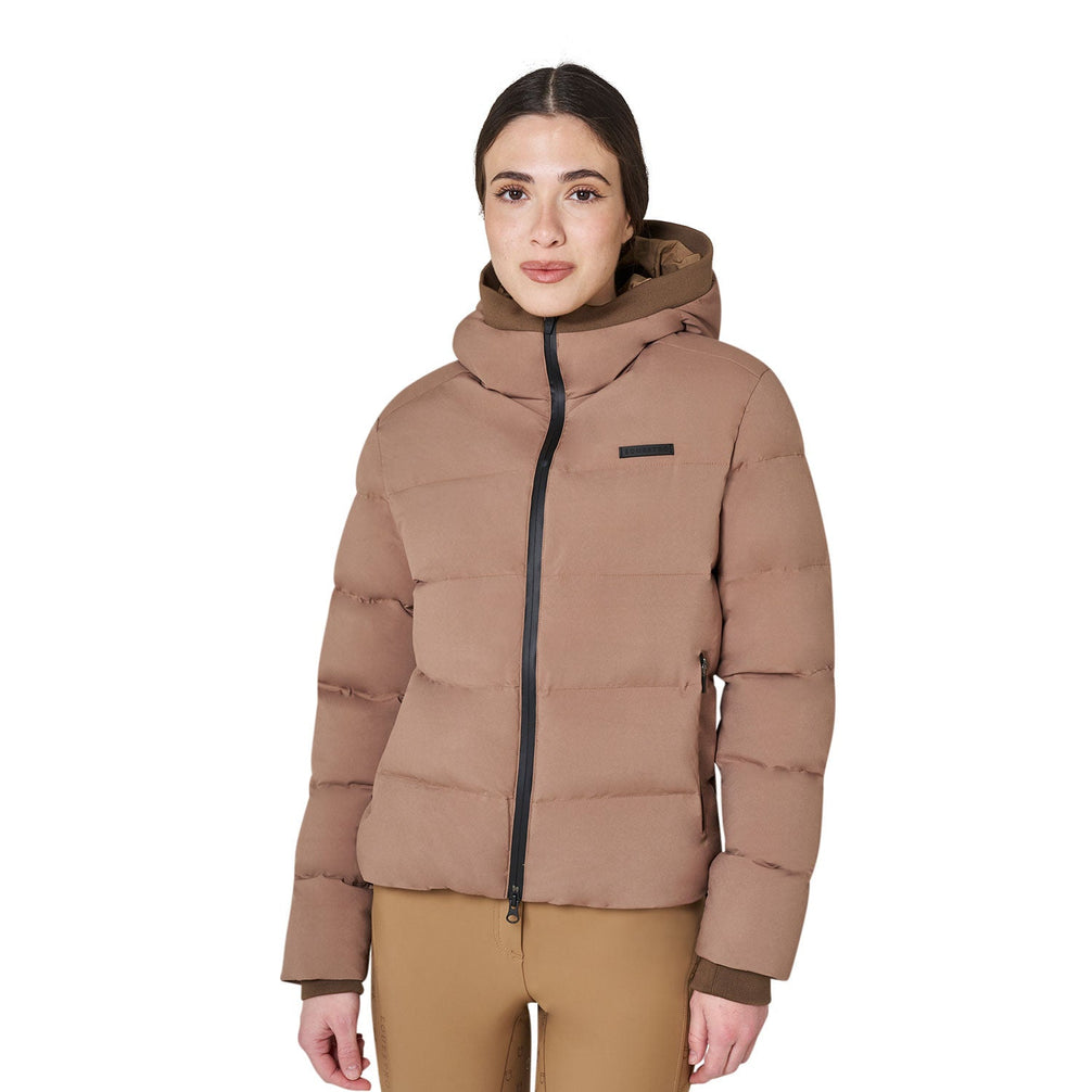 Equestro Dames Winterjas met Capuchon Dames Jassen - Maddelin Equestrian