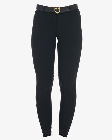 Equestro Dames Zomer Rijbroek Zenda Knie Grip Dames Rijbroeken - Maddelin Equestrian Equestro
