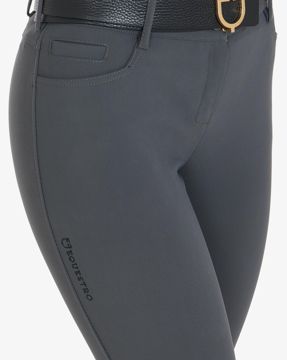 Equestro Dames Zomer Rijbroek Zenda Knie Grip Dames Rijbroeken - Maddelin Equestrian Equestro