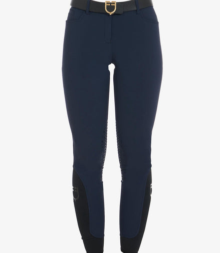 Equestro Dames Zomer Rijbroek Zenda Knie Grip Dames Rijbroeken - Maddelin Equestrian Equestro