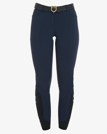Equestro Dames Zomer Rijbroek Zenda Knie Grip Dames Rijbroeken - Maddelin Equestrian Equestro