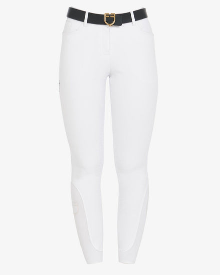 Equestro Dames Zomer Rijbroek Zenda Knie Grip Dames Rijbroeken - Maddelin Equestrian Equestro