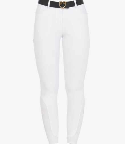 Equestro Dames Zomer Rijbroek Zenda Knie Grip Dames Rijbroeken - Maddelin Equestrian Equestro