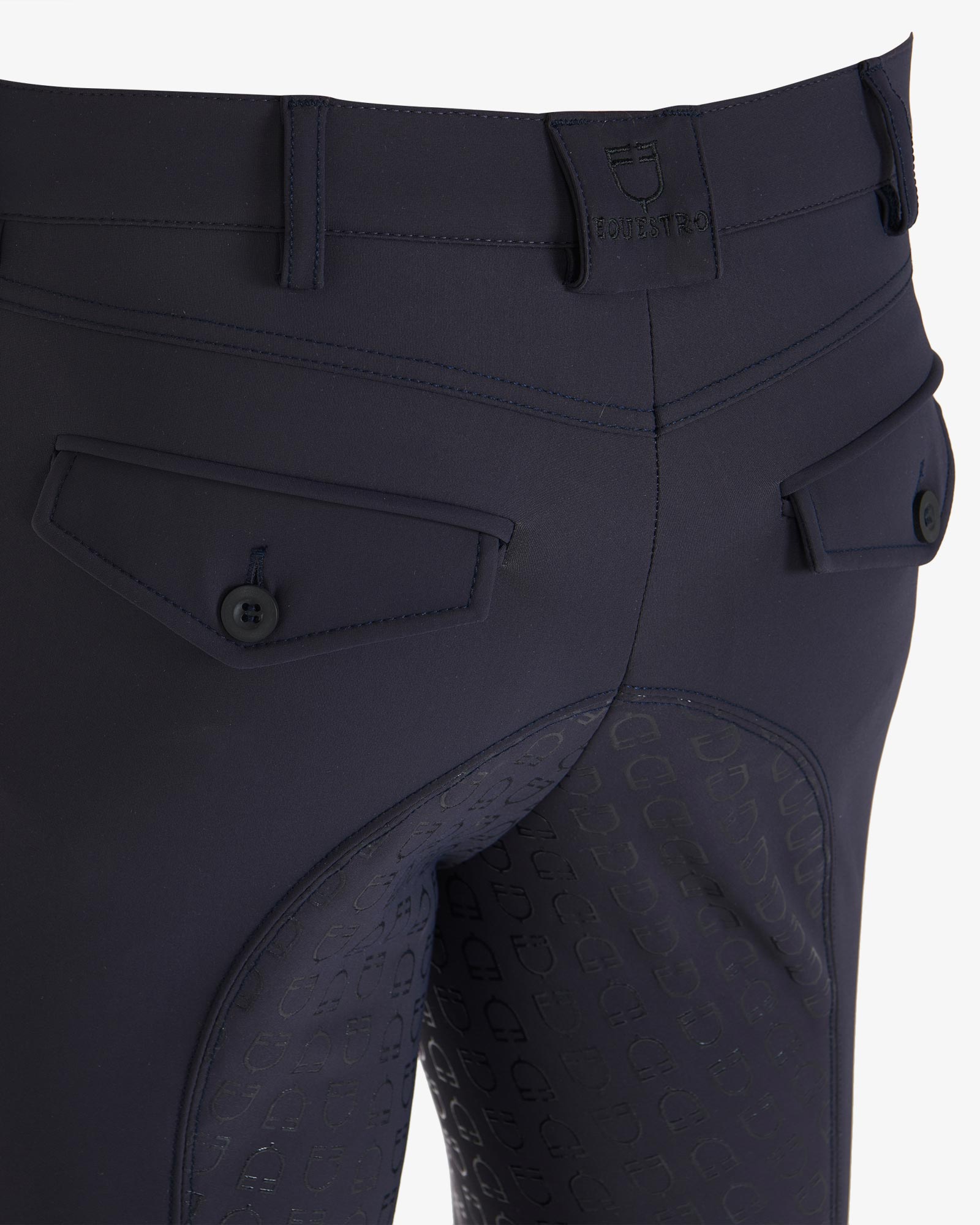 Equestro Heren Aria Slim Fit Full Grip Rijbroek Heren Rijbroeken - Maddelin Equestrian Equestro