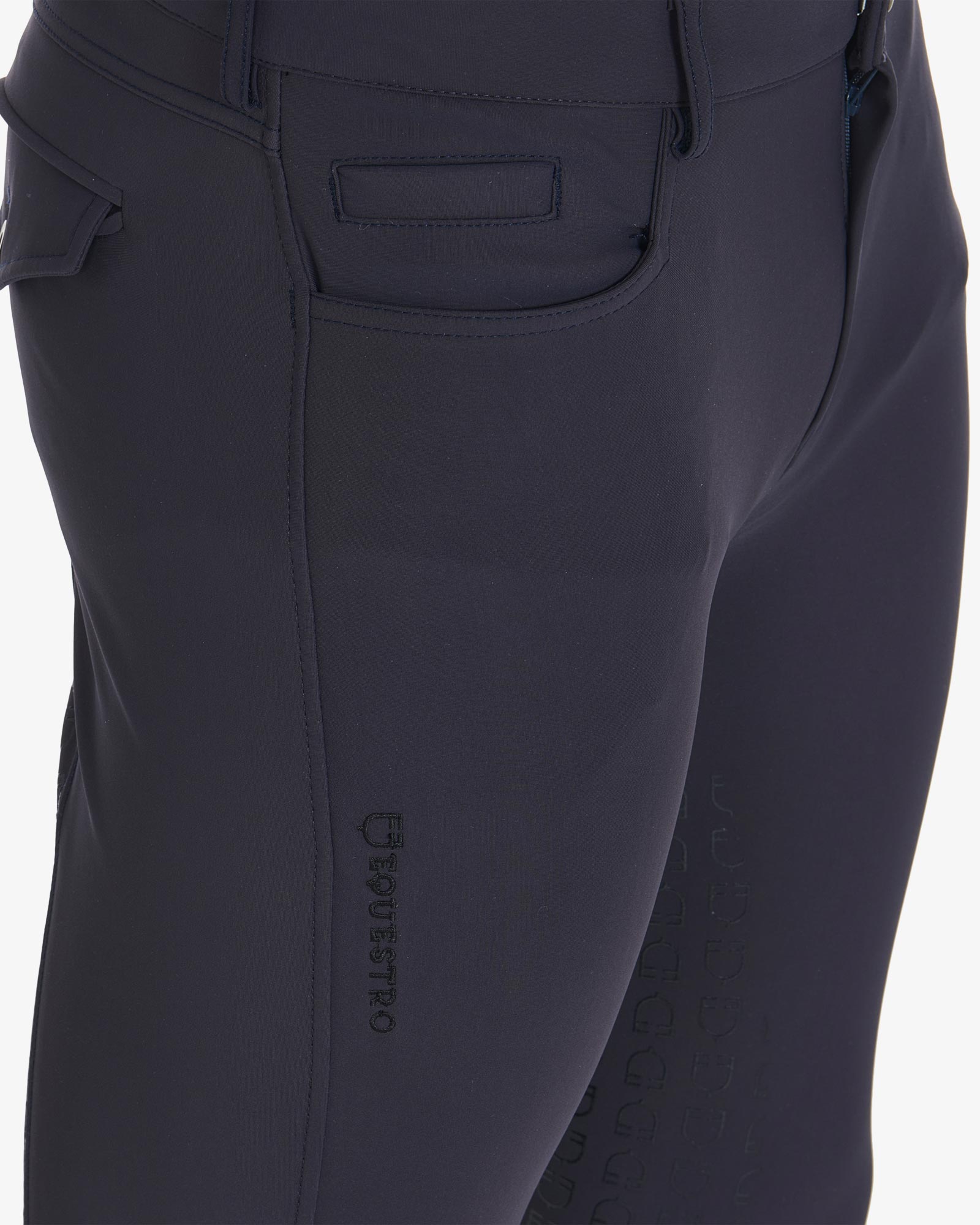 Equestro Heren Aria Slim Fit Full Grip Rijbroek Heren Rijbroeken - Maddelin Equestrian Equestro