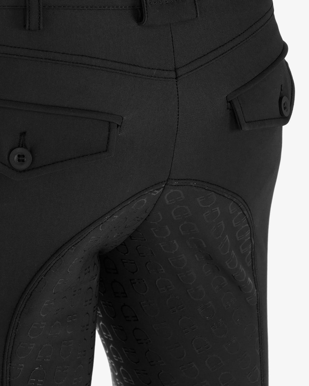 Equestro Heren Aria Slim Fit Full Grip Rijbroek Heren Rijbroeken - Maddelin Equestrian Equestro
