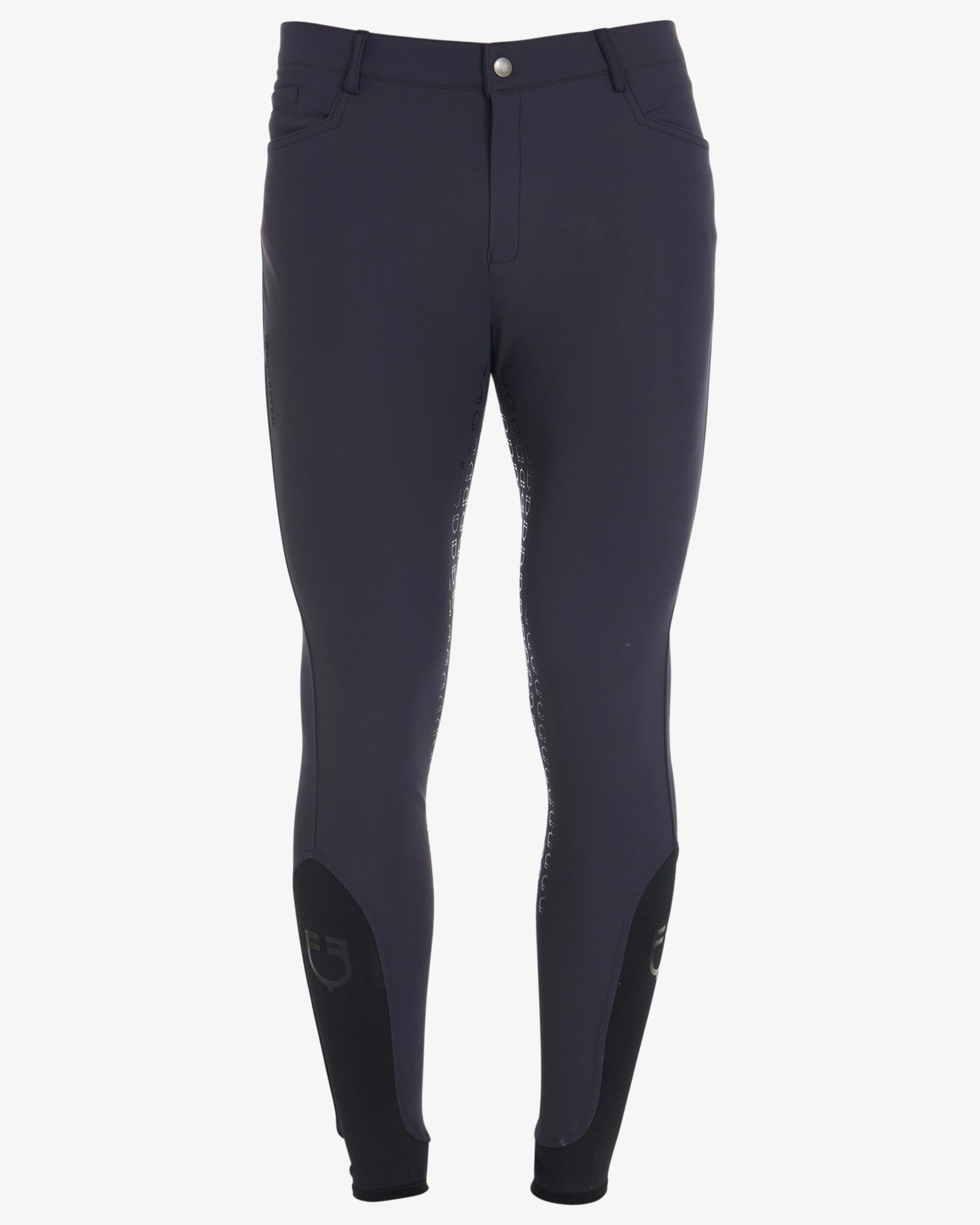 Equestro Heren Aria Slim Fit Full Grip Rijbroek Heren Rijbroeken - Maddelin Equestrian Equestro