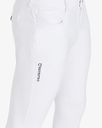 Equestro Heren Slim Fit Zomer Rijbroek Knie Grip Heren Rijbroeken - Maddelin Equestrian Equestro