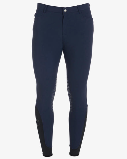 Equestro Heren Slim Fit Zomer Rijbroek Knie Grip Heren & Unisex - Maddelin Equestrian Equestro