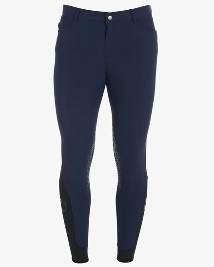 Equestro Heren Slim Fit Zomer Rijbroek Knie Grip Heren & Unisex - Maddelin Equestrian Equestro