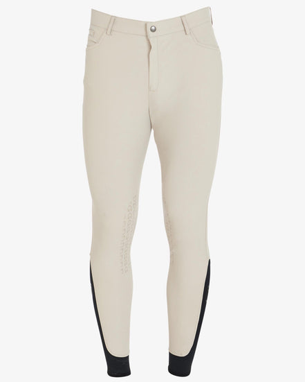 Equestro Heren Slim Fit Zomer Rijbroek Knie Grip Heren & Unisex - Maddelin Equestrian Equestro