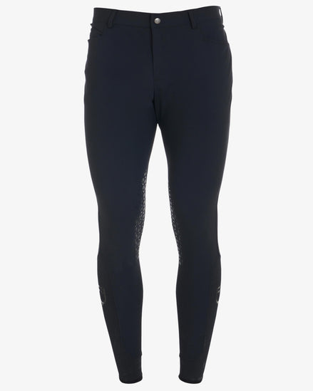 Equestro Heren Slim Fit Zomer Rijbroek Knie Grip Heren & Unisex - Maddelin Equestrian Equestro