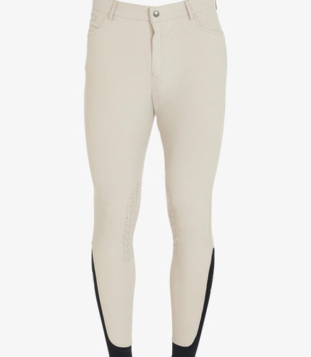 Equestro Heren Slim Fit Zomer Rijbroek Knie Grip Heren & Unisex - Maddelin Equestrian Equestro