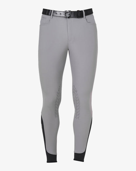 Equestro Heren Slim Fit Zomer Rijbroek Knie Grip Heren & Unisex - Maddelin Equestrian Equestro