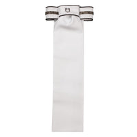Equestro Impero plastron Wit/Zwart Wedstrijd Accessoires - Maddelin Equestrian Equestro
