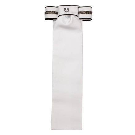 Equestro Impero plastron Wit/Zwart Wedstrijd Accessoires - Maddelin Equestrian Equestro