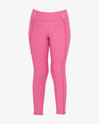 Equestro Meisjes Slim Fit Grip Legging Kids Rijbroeken - Maddelin Equestrian Equestro