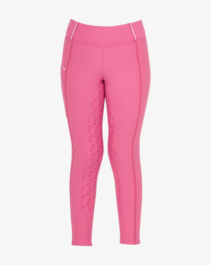 Equestro Meisjes Slim Fit Grip Legging Kids Rijbroeken - Maddelin Equestrian Equestro