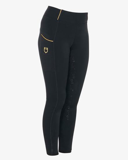 Equestro Meisjes Slim Fit Grip Legging Kids - Maddelin Equestrian Equestro