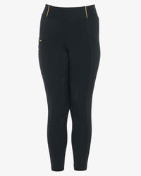 Equestro Meisjes Slim Fit Grip Legging Kids Rijbroeken - Maddelin Equestrian Equestro
