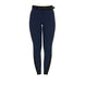 Equestro Rijbroek Hoge Taille Full Grip Strass Logo Dames Dames Rijbroeken - Maddelin Equestrian Equestro