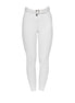 Equestro Rijbroek Hoge Taille Full Grip Strass Logo Dames Dames Rijbroeken - Maddelin Equestrian Equestro