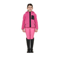 Equestro Teddy Zip Jas met Kap Kids Kids - Maddelin Equestrian Equestro
