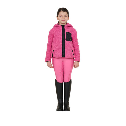 Equestro Teddy Zip Jas met Kap Kids Kids - Maddelin Equestrian Equestro