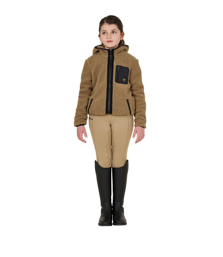Equestro Teddy Zip Jas met Kap Kids Kids - Maddelin Equestrian Equestro