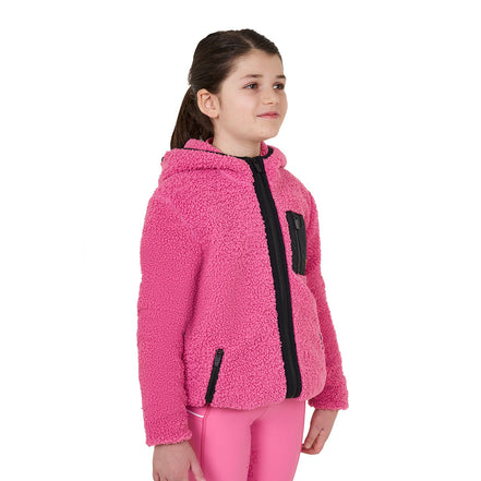 Equestro Teddy Zip Jas met Kap Kids Kids - Maddelin Equestrian Equestro