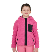 Equestro Teddy Zip Jas met Kap Kids Kids - Maddelin Equestrian Equestro