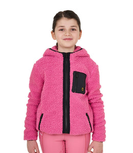 Equestro Teddy Zip Jas met Kap Kids Kids - Maddelin Equestrian Equestro