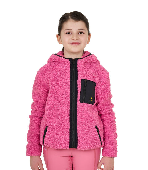 Equestro Teddy Zip Jas met Kap Kids Kids - Maddelin Equestrian Equestro
