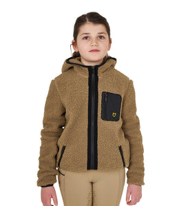 Equestro Teddy Zip Jas met Kap Kids Kids - Maddelin Equestrian Equestro