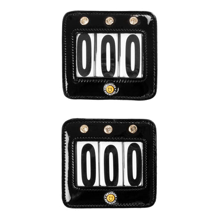 Equestro Wedstrijdnummer met Kristallen Wedstrijdnummers - Maddelin Equestrian Equestro