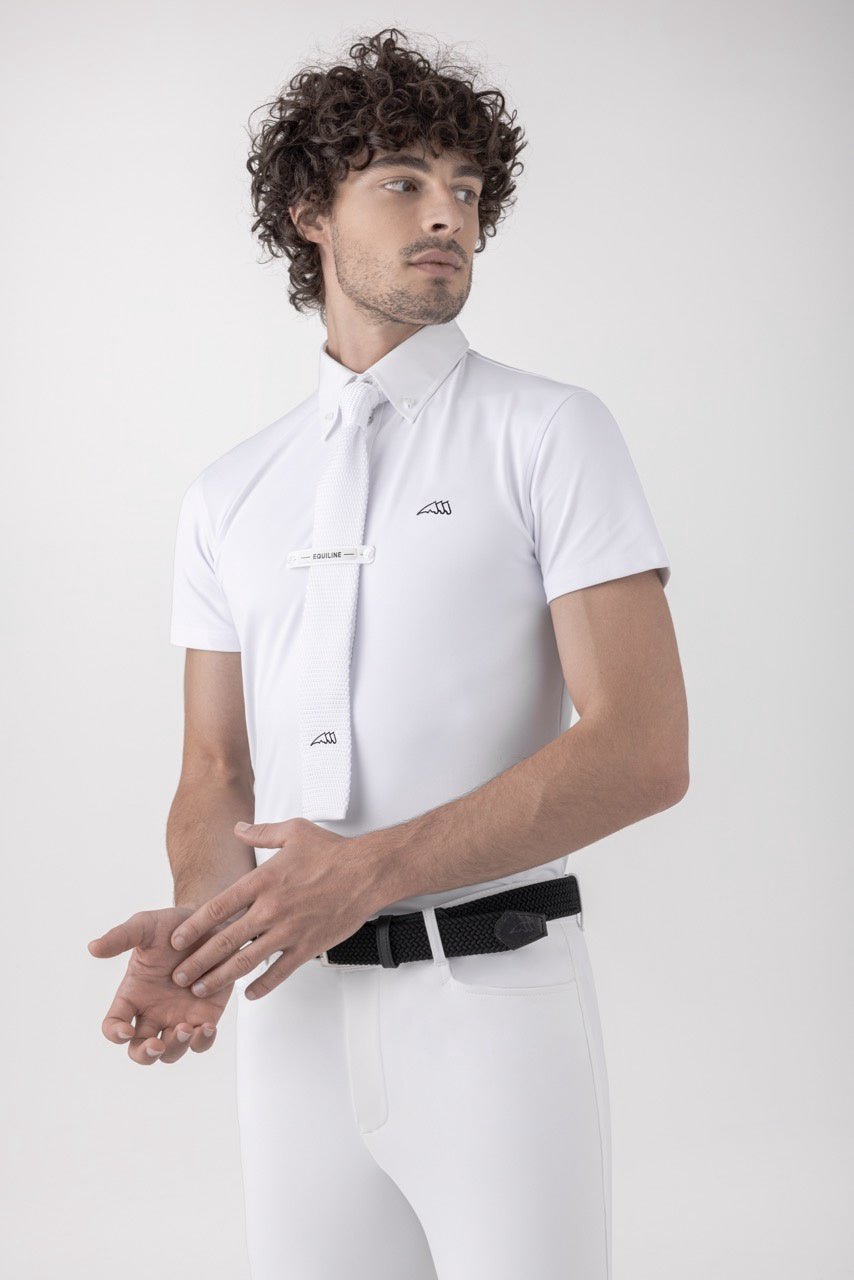 Equiline Heren Wedstrijd Polo S/S Victork Wedstrijdshirts - Maddelin Equestrian Equiline