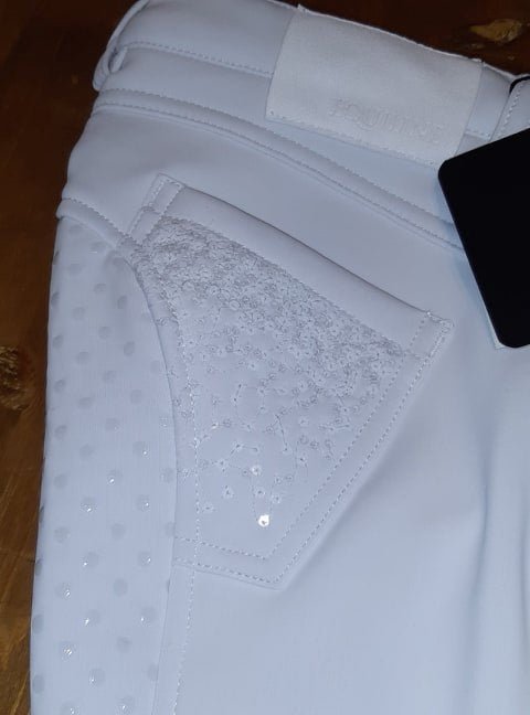 Equiline Kids Girls Full Grip Rijbroek Ariel Kids - Maddelin Equestrian Equiline