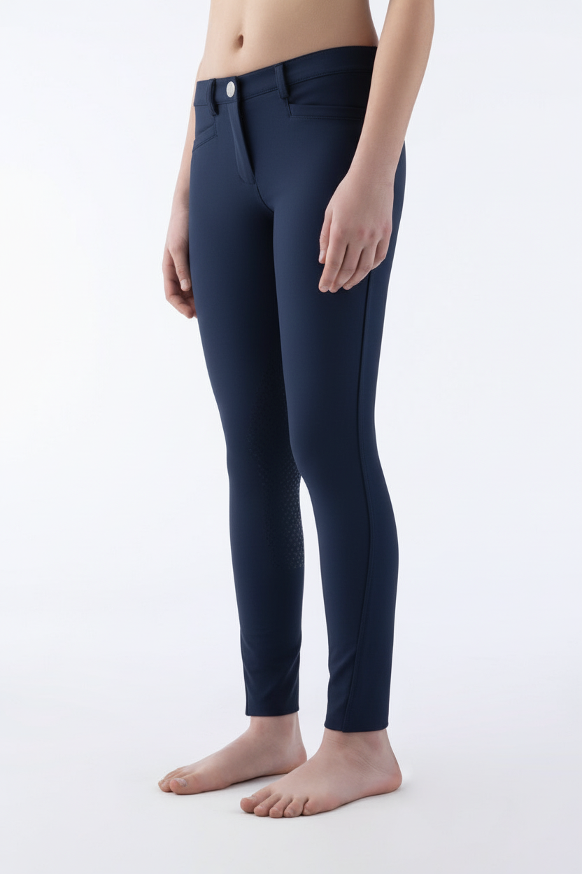 Equiline Kids Jaklink - Girl's Riding Breeches Full Grip