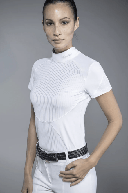 Equiline Wedstrijd Poloshirt Megan Dames Wedstrijdshirts - Maddelin Equestrian Equiline