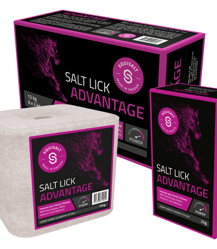 Equisalt Liksteen zout Advantage Snoepjes en likstenen - Maddelin Equestrian Equisalt