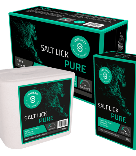 Equisalt Salt Lick Pure 2kg Snoepjes en likstenen - Maddelin Equestrian Equisalt